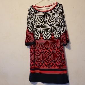 Celtic print dress